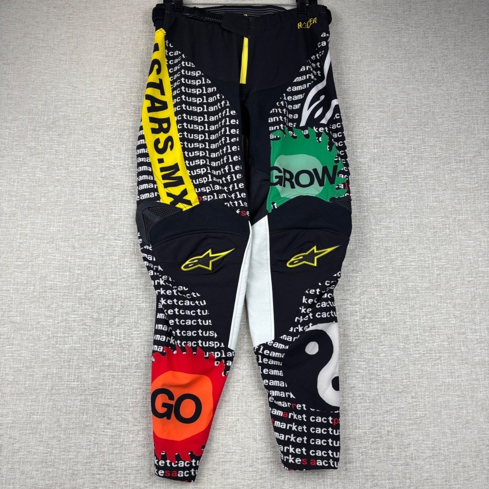 Alpinestars x CPFM Racer Tech Motocross Pants Mens 32 Cactus Plant Flea Market